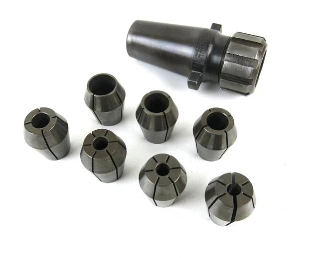 Universal Engineering Kwik Switch 400 Collet Holder w/  ZZ Taper Collet Set