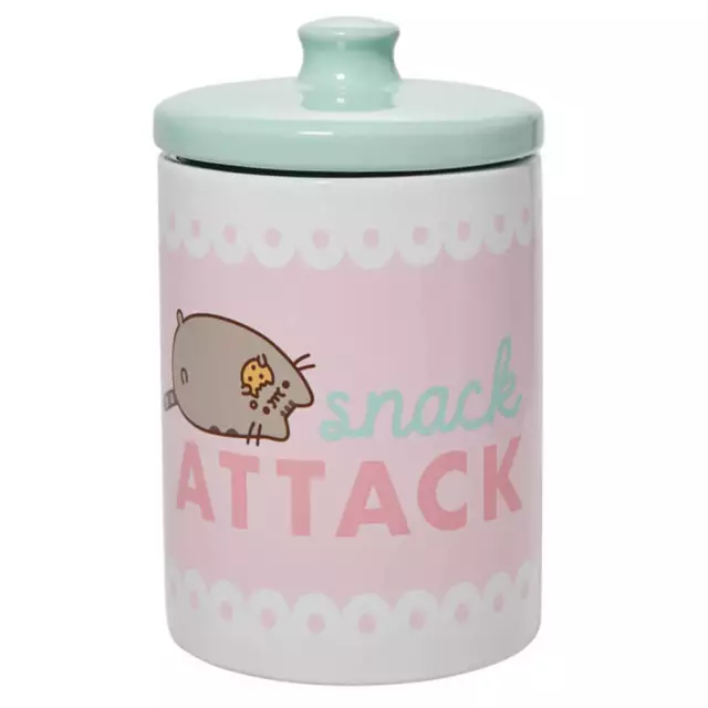 Pusheen Snack Attack Dishwasher and Microwave Safe Cookie Cannister (Medium)