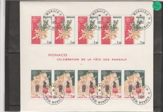 Monaco    gestempelt    MiNr. Block 17