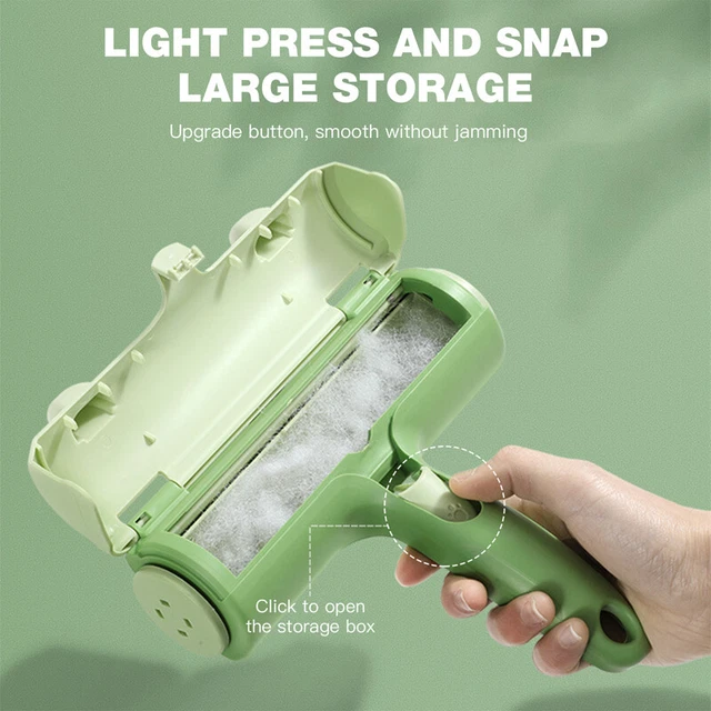 Pet Hair Lint Remover Reusable Dog Cat Cleaning Brush Hair Roller Sofa Clothes 2