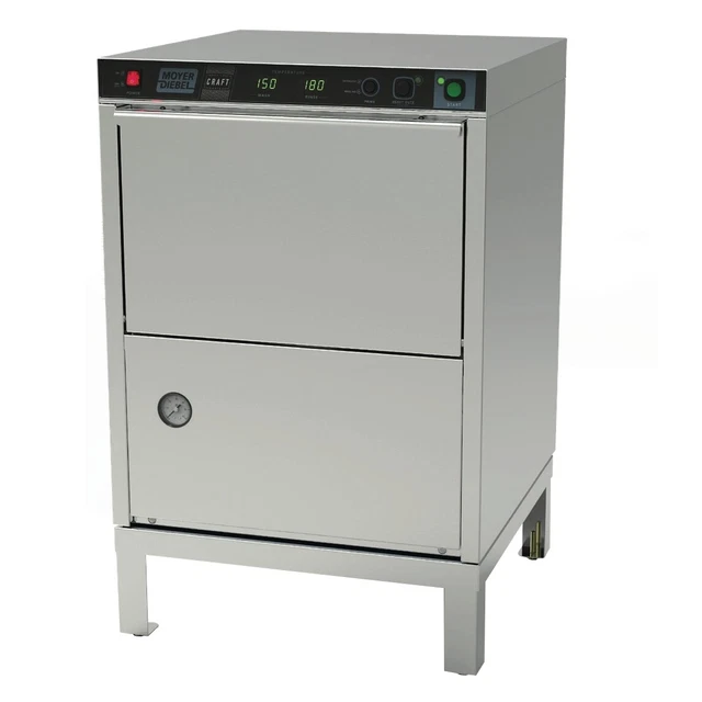 Moyer Diebel 601HTG70 24" Undercounter Glasswasher, High Temp, 25 Racks/Hr