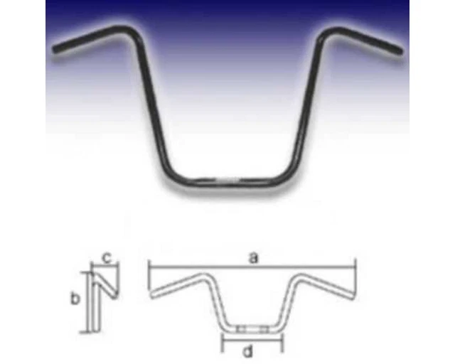 Guidon FEHLING - APE Hanger X-Large 1 pouce avec encoches/DH à partir de 82, H50