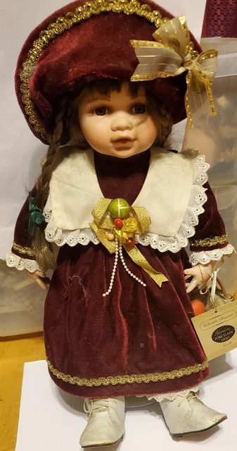 heritage signature collection porcelain doll Camille 12425