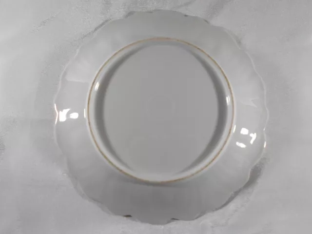 ( 296 ) Magnifique Assiette " Chérubin " En Porcelaine De Paris Ou Limoges 3