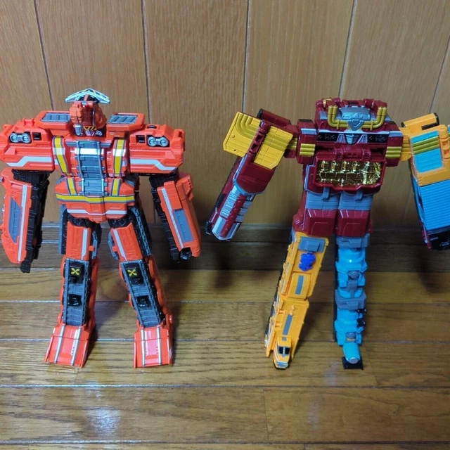 Power Rangers Toqer POWER RANGERS RESSHA Sentai ToQger DX Diesel-Oh BuildDai-Oh BANDAI Zord ...