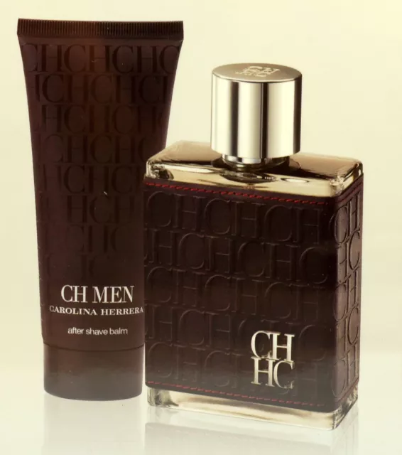 Carolina Herrera Ch Men 2 Piece Gift Set Eau De Toilette Spray 100Ml (T/P)