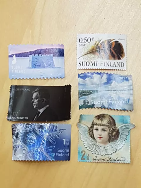 SUOMI FINLAND POSTAGE STAMPS ~ Used and Unfranked a