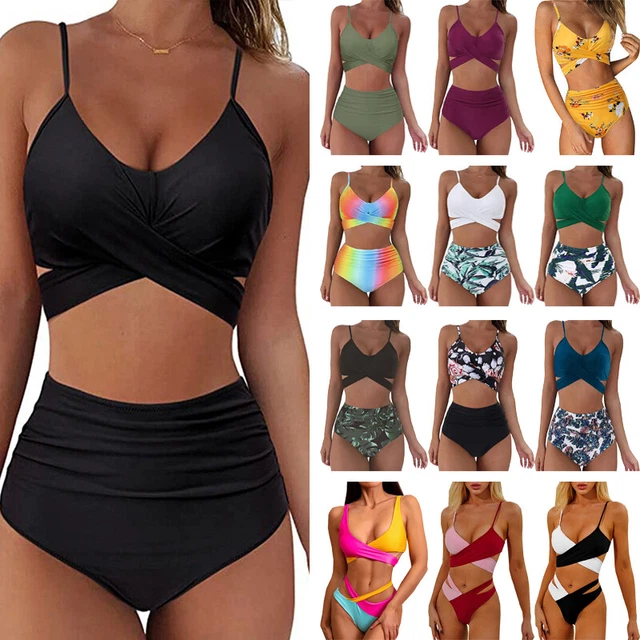 Maillots De Bain Pour Femmes Sexy 3 Pièces Bikinis Ensemble Femmes