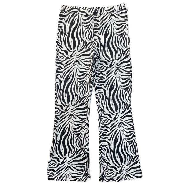 Copper Key Size 12 Jr Zebra Print Legging Yoga Pant Athletic Comfort