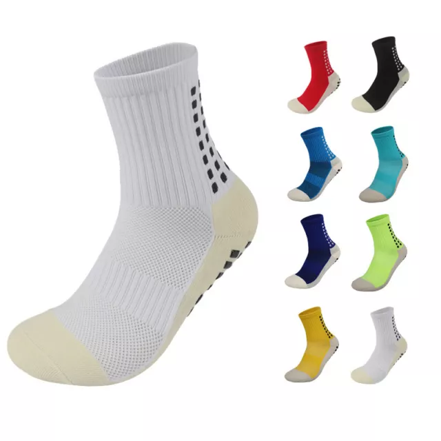 Football Socks Anti Slip Non Slip Grip Pads Sports Soccer Socks Trusox Like
