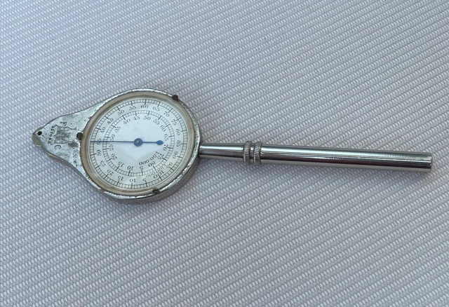 ANTIQUE SWISS MADE Opisometer Map Measuring Tool, Marked Déposé F C c ...