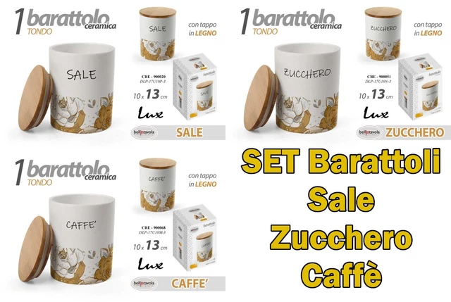 Barattolo Bombato in Ceramica di Vietri Decorato a Mano