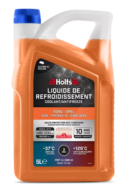 HOLTS Liquide de refroidissement - Special FORD - OPEL - 5L 37°C - Nouvelle For