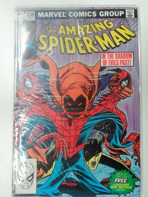 AMAZING SPIDERMAN # 238 ~ (1st App. of HOBGOBLIN) ~ MARVEL ~ 1983 ~ W/TATTOOZ