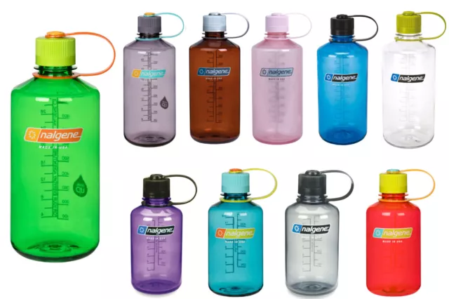 NALGENE Narrow Mouth Trinkflasche 1L BPA frei Everyday Wasser Sport Flasch