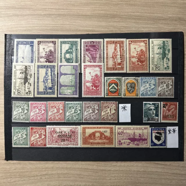 timbres colonies françaises Algérie Divers États