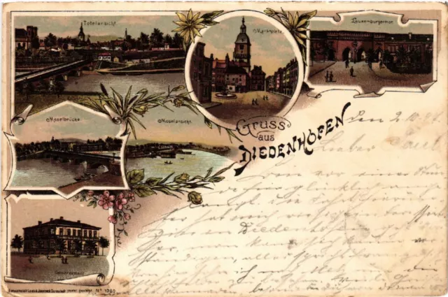 CPA AK greeting from DIEDENHOFEN (474160)