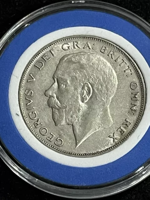 1925 Half Crown King George V -  RARE Key date,