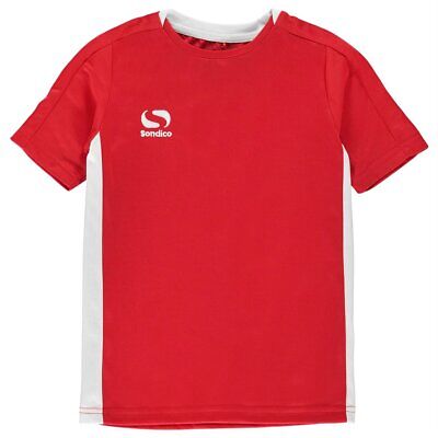 Sondico Kids Fundamental Polo Tshirt Top Tee Shirt Short Sleeve Junior Boys