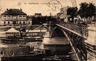CPA puteaux - the Bridge and City Hall (740546)