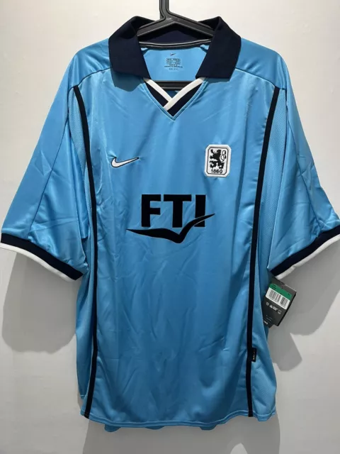 Classic Football Shirts on X: Home & Away 1860 Munich x Nike // 1995 That  Futura Nike logo 💥  / X