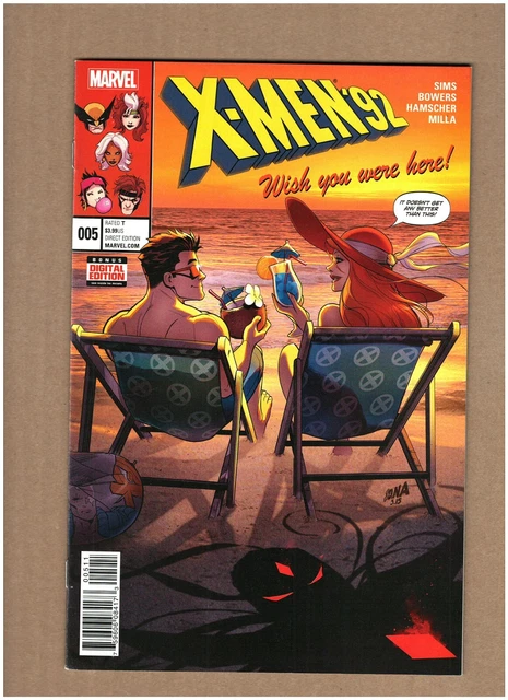 X-Men '92 #5 Marvel Comics 2016 Mr. Sinister Cyclops Jean Grey VF/NM 9.0