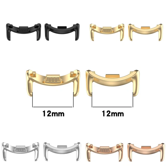 12mm Edelstahl-Metalls teck verbinder für Xiaomi Band8 Reparatur zubehör