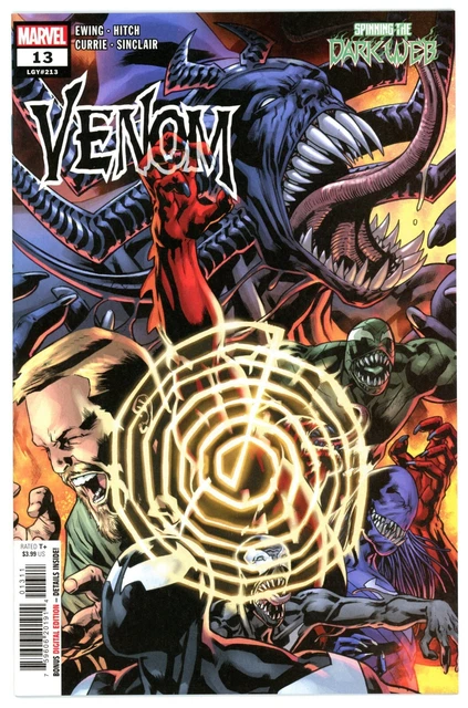Venom #13  Bryan Hitch  Dark Web tie-in  NEW!