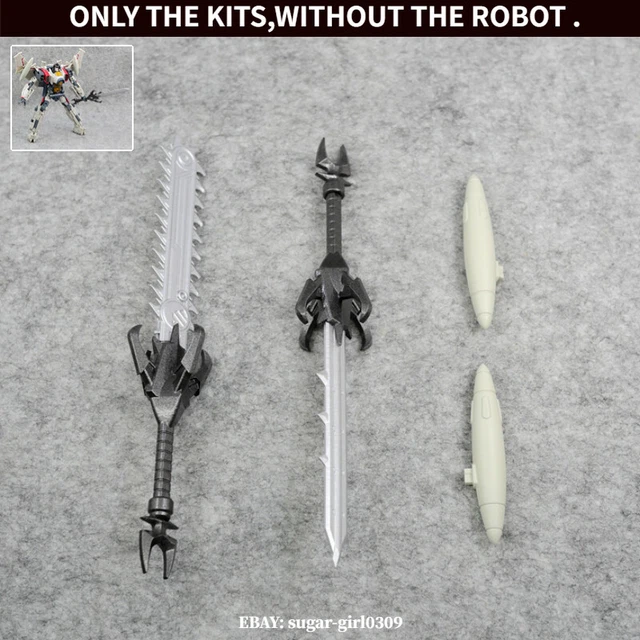 TIM STUDIO OIL Tank Sword Weapon Upgrade Kit For SS65 Blitzwing 3D DIY ...