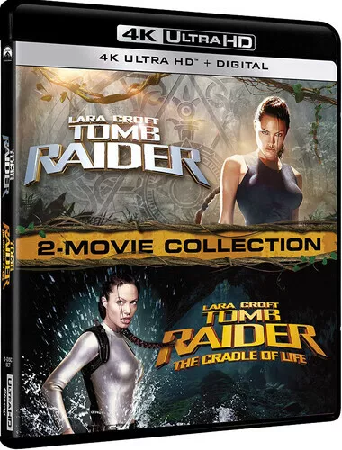 Lara Croft Tomb Raider: 2 Movie Collection [New 4K UHD Blu-ray] 4K Mastering,