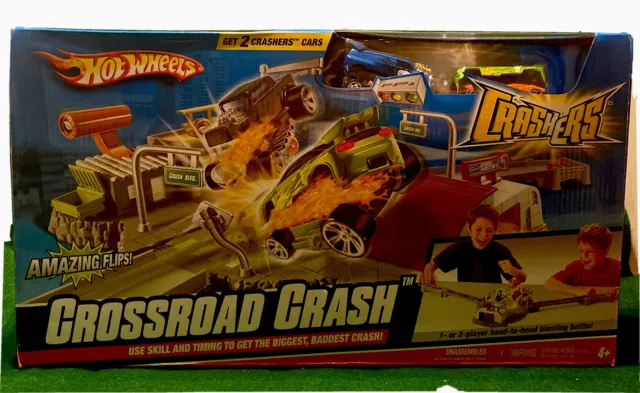 HOT WHEELS CRASHERS Crash Test TRACK Exclusive $17.50 - PicClick