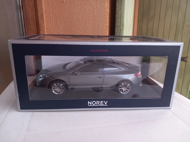 NOREV 1/18 Renault Laguna Gris Foncé – Miniature D'occasion – Lire La Description