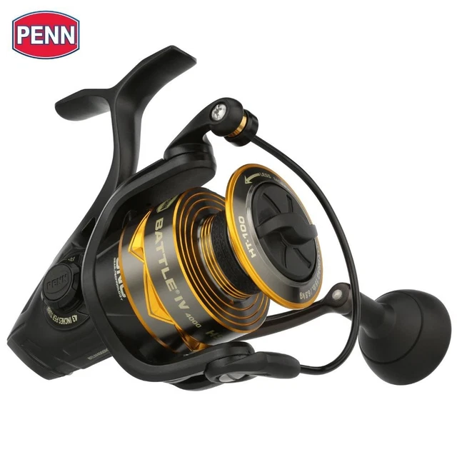Moulinet Pêche Vintage Penn 209 Niveau Noir, USA, Eau Douce, Fonctionne Bien