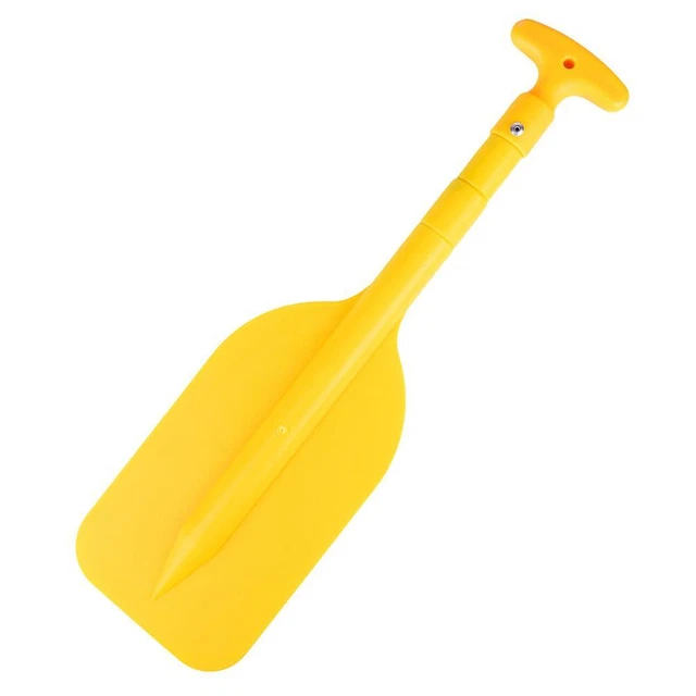 Retractable Portable Telescope Rafting Boat Paddle for Water Sport (Yellow) FS2#