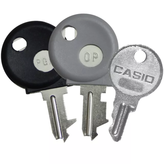 Casio Cash Register Keys ***Choose*** OP or PGM SEG1 SES10 SES400 SES3000 (W1)