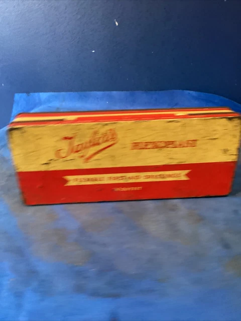 Taylors Flexoplast-First Aid Dressings/Plasters-Vintage Chemist/Pharmacy Tin