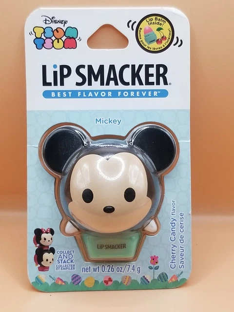Disney Tsum Tsum Mickey Mouse Cherry Candy Lip Smacker  0.26 Oz