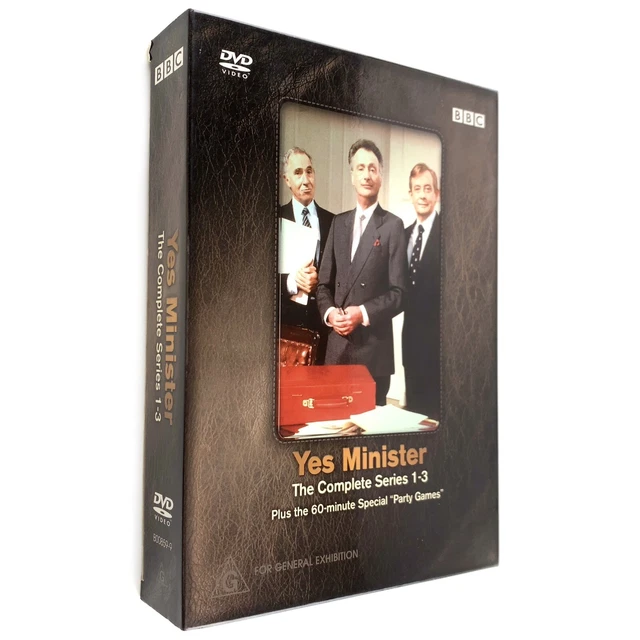 BBC YES MINISTER The Complete Series 1-3 DVD 4-Disc Box Set Region 4 ...