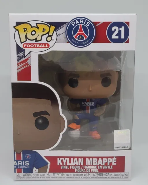 Figurine Funko pop Kylian Mbappé 21 ( Paris Saint-Germain PSG ⚽ ) - Funko  Pop