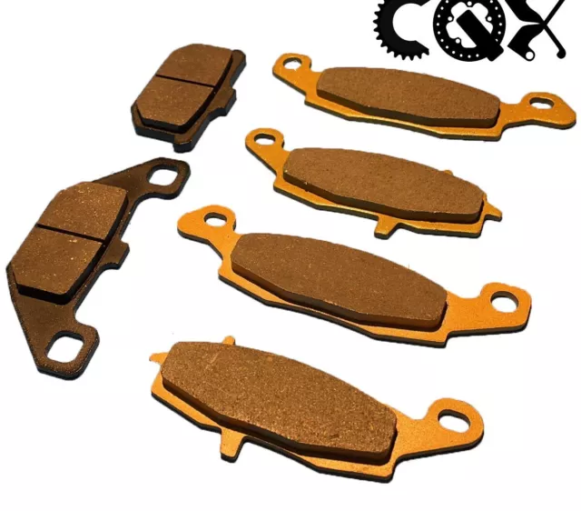 Front+ Rear Brake Pads for Kawasaki VN1500 Vulcan 1500 Nomad Fi 1999 2000