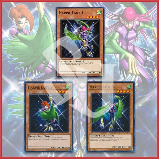 YUGIOH MAI'S HARPIE LADY DECK 1 2 3 | VERY RARE  1ST EDITION  $2.50 -  PicClick