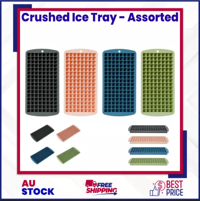 128 Grids Mini Ice Cube Tray Small Cubes Frozen Silicone Ice Cube Maker Mold