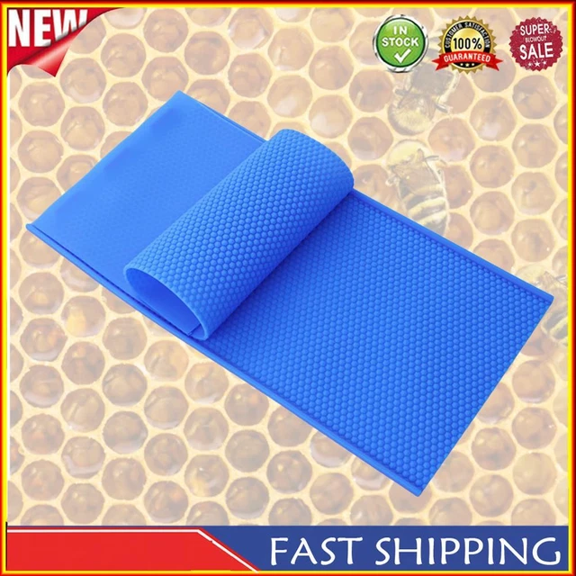 2 pezzi stampo per cera d'api silicone cera d'api fondotinta stampo per pressa strumento apicoltura