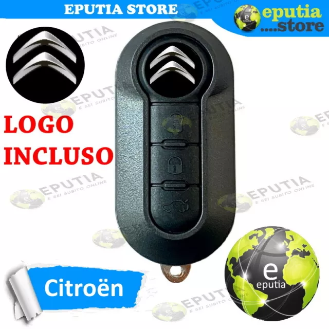 Cover Chiave Guscio Peugoet Boxer Citroen Jumper Dal 2012 Telecomando 3 Tasti