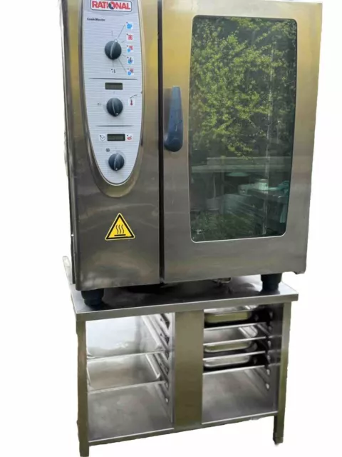 Rational Kombidämpfer CM 101 mit Untergestell