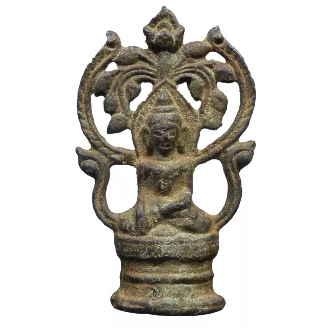 Superb! Old Thai Buddha Amulet Statue Phra Ayutthaya Very Nice