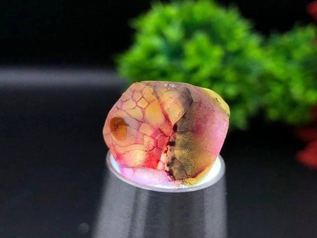 Esemplare Di Minerale Di Bismuto Arcobaleno Naturale, Pietra Di Bismuto - Foto 6