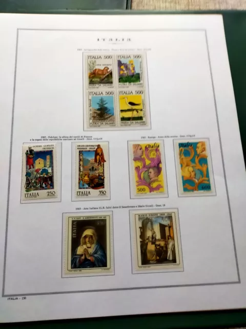 Italia Repubblica: Collezione Mnh** Dal 1970 Al 1985 Al Sotto Facciale..no Fogli