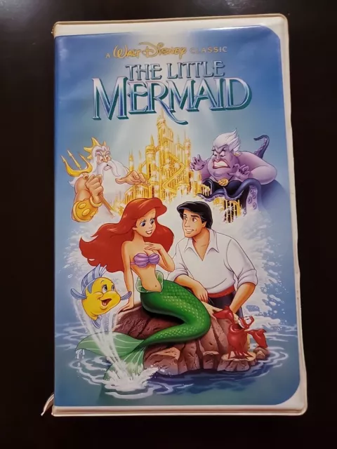 The Little Mermaid Walt Disney Black Diamond The Classics VHS Movie