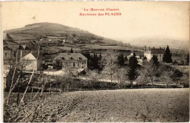 CPA Le MORVAN Illustré Env. des Places Nievre (100562)